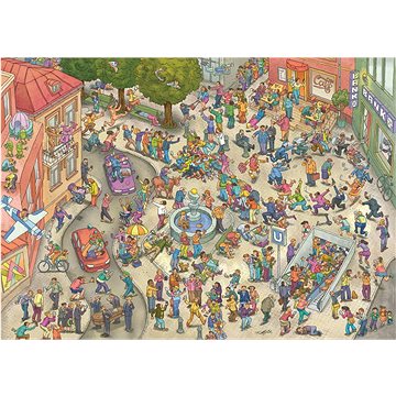 

HEYE Puzzle Zombíci v pohybu 1000 dílků