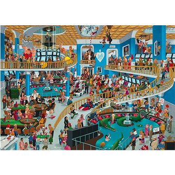 

HEYE Puzzle Chaotické kasino 1000 dílků