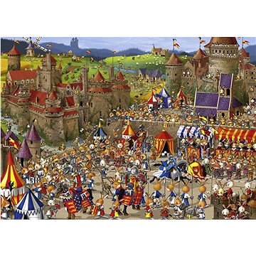

HEYE Puzzle Králičí bitvy 1000 dílků