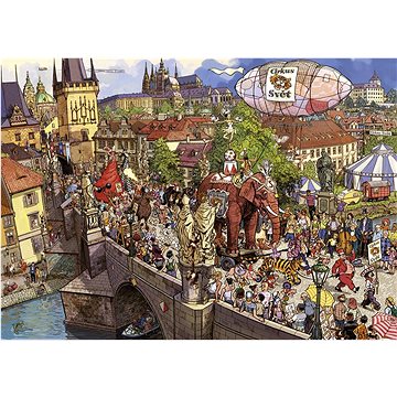 

HEYE Puzzle Pouliční průvod 2000 dílků