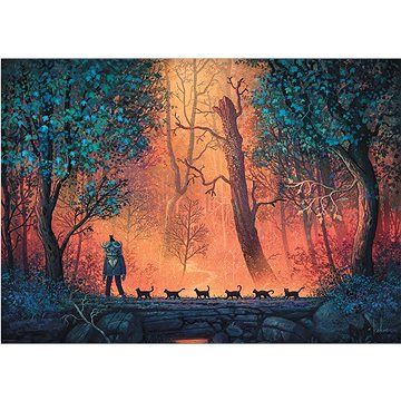 

HEYE Puzzle Inner Mystic: Pochod lesem 1000 dílků