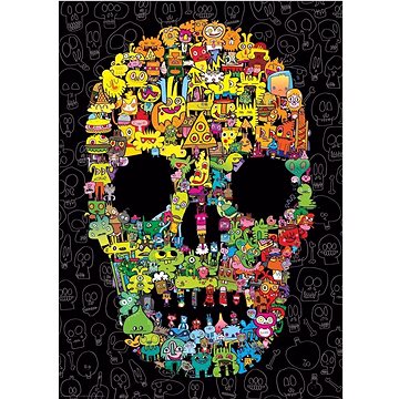 

HEYE Puzzle Pens are my Friends: Doodle Skull 1000 dílků