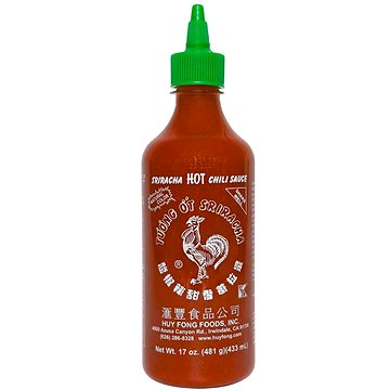 

Huy Fong Foods Omáčka Sriracha Hot Chilli Original, 481 g