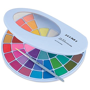 HIMI 38 pevných barev (Solid), Blue Edition