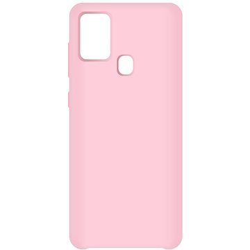 Hishell Premium Liquid Silicone pro Samsung Galaxy A21s růžový - Kryt na mobil