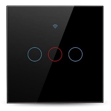 

Smoot Air Light Switch třítlačítkový černý