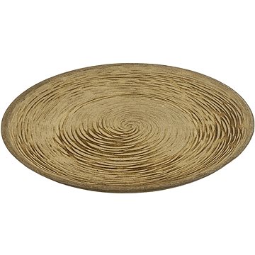 

H&L Dřevěný kulatý podnos Wood 29 cm, soustředné kruhy