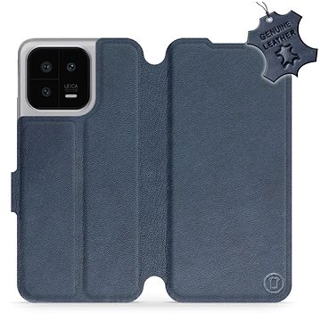 

Mobiwear kožené flip pro Xiaomi 13 - Modré