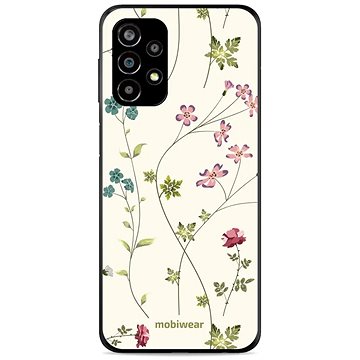

Mobiwear Glossy lesklý pro Samsung Galaxy A23 / A23 5G - G035G - Tenké rostlinky s květy