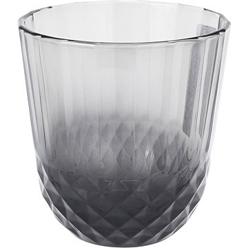 

H&L Sklenice na vodu Shade – 320 ml, šedá, strukturovaný povrch