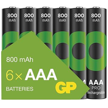 

GP Nabíjecí baterie ReCyko Pro Professional AAA (HR03), 6 ks