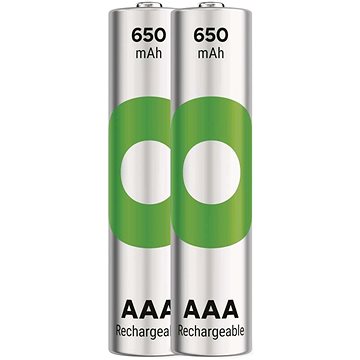 

GP Nabíjecí baterie ReCyko 650 AAA (HR03), 2 ks