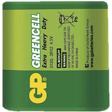 

GP Zinková baterie GP Greencell (4,5V) 3R12, 1 ks