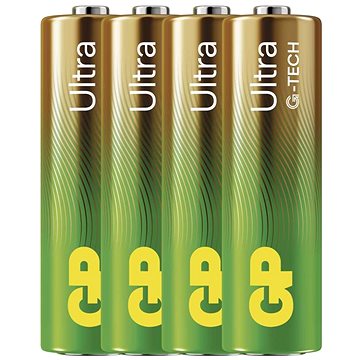 

GP Alkalická baterie Ultra AA (LR6), 4 ks