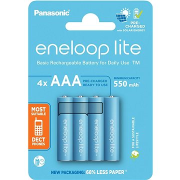 

Panasonic eneloop HR03 AAA 4LCCE/4BE ENELOOP LITE N