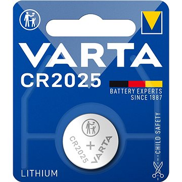 

VARTA speciální lithiová baterie CR2025 1ks