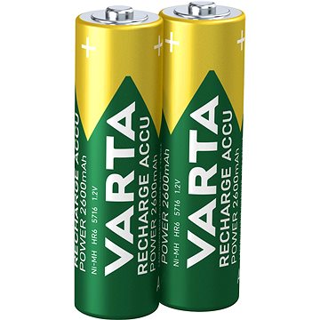 

VARTA nabíjecí baterie Recharge Accu Power AA 2600 mAh R2U 2ks