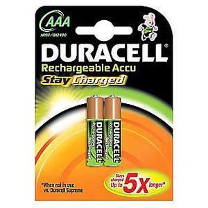 Duracell Stay Charged 800 AAA 2ks