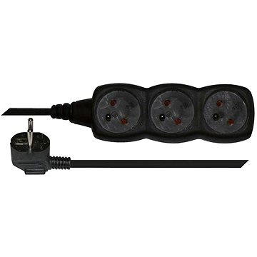 

Emos prodlužovací 250V, 3x zásuvka, 3m černý