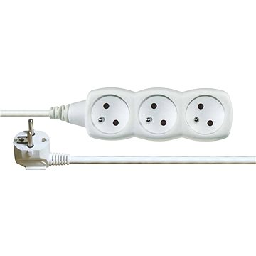 

Emos prodlužovací 250V, 3x zásuvka, 5m bílý