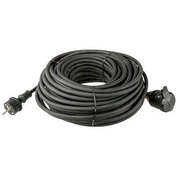Emos Prodlužovací kabel gumový 20m 3x1.5mm, černý
