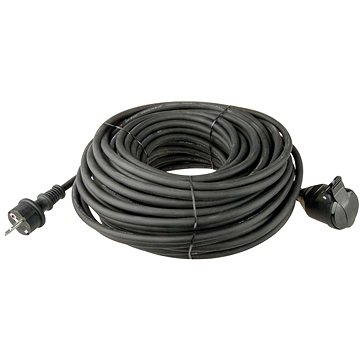Emos Prodlužovací kabel gumový 30m 3x1.5mm, černý - Prodlužovací kabel