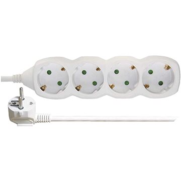 

EMOS Prodlužovací kabel SCHUKO – 4 zásuvky, 5m, 1,5mm2