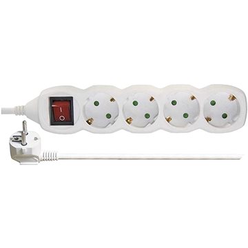

EMOS Prodlužovací kabel SCHUKO s vypínačem – 4 zásuvky, 3m, 1,5mm2