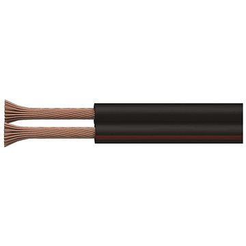 

EMOS Dvojlinka nestíněná 2x0,15mm černo/rudá, 200m
