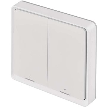 

EMOS GoSmart Přenosný ovladač scén IP-2002ZW, ZigBee 3.0, 2-tlačítkový