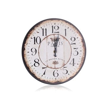 

HOME DECOR Nástěnné hodiny Paris 34 cm