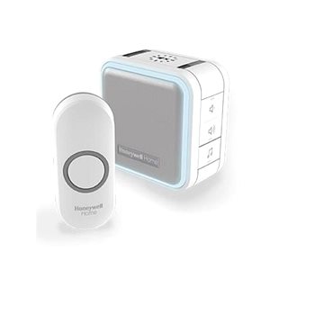 

Honeywell DC515N bezdrátový zvonek Series 5, 150 m, 6 melodií, přenosná základna bílá