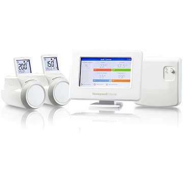 

Honeywell Evohome Starter Set 2 Kotel CZ THR99C3112, Evohome Touch WiFi + 2x termohlav. HR92 + BDR91