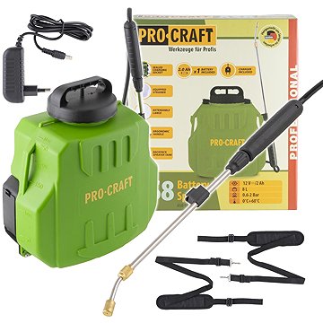 

Procraft Postřikovač AKU AS8