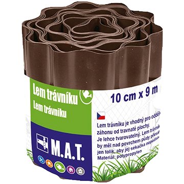 

M.A.T Group Trávníkový lem, 10 cm × 9 m