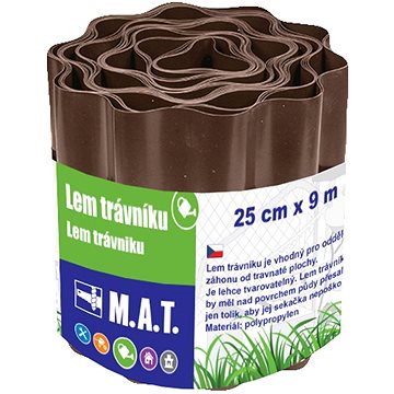 

M.A.T Group Trávníkový lem, 25 cm × 9 m