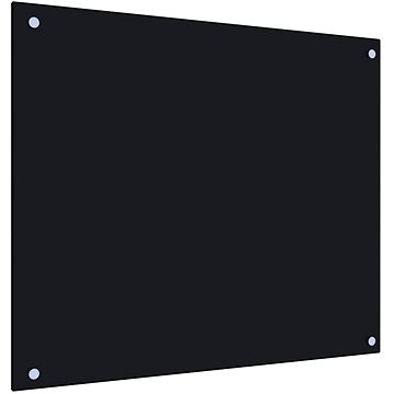 

Shumee Kuchyňský panel černý 70 × 60 cm tvrzené sklo