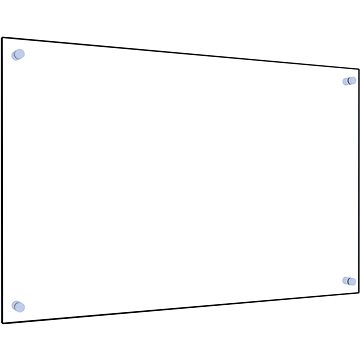 

Shumee Kuchyňský panel průhledný 80 × 50 cm tvrzené sklo