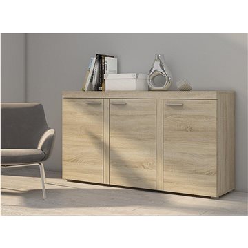 

Nejlevnější nábytek Komoda Kaden 3D, dub sonoma