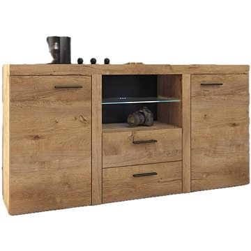 

Nejlevnější nábytek Komoda Kaden 2D2S, dub lefkas