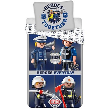 

Jerry Fabrics Povlečení Playmobil 021 140 × 200, 70 × 90 cm