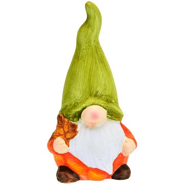 

Dommio Skřítek s lístečkem keramický 15 × 8 cm