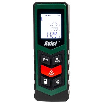 

ASIST Laserový dálkoměr 30 m LM030 (2 X AAA)