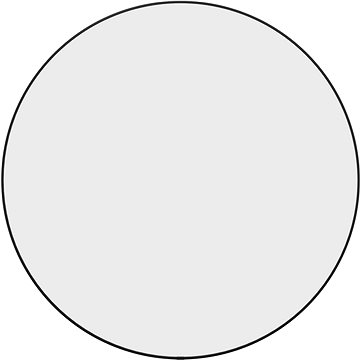 

Shumee Nástěnné kulaté černé 60 cm