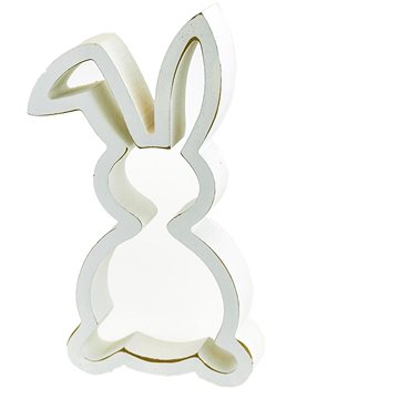 

DOMMIO Velikonoční dekorace - Zajíček obrys, 18 cm