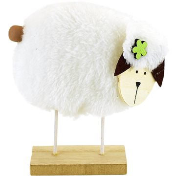 

DOMMIO Velikonoční dekorace - Ovečka plyšová, 13 cm