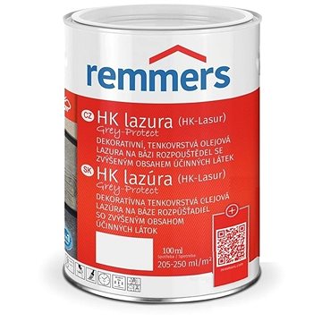 

Remmers HK Lazura Grey Protect 100 ml Wassergrau / Vodově šedá