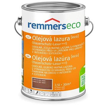 

Remmers Olejová lazura [ECO] 2,5 l Nussbaum / Ořech