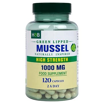 

Holland & Barrett Slávka zelená Green lipped mussel, 120 kapslí