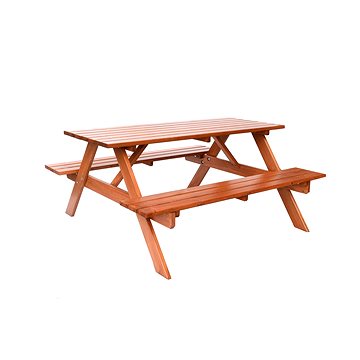 

ROJAPLAST Zahradní nábytek piknikový set - lakovaný, 200 cm